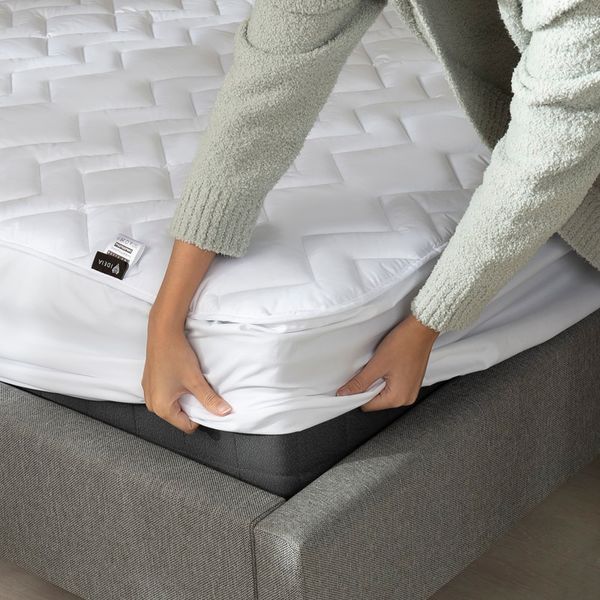 Наматрасник NORDIC COMFORT 80х190х35 см IDEIA плот 150 натяжной с бортом по периметру 8-34972 фото