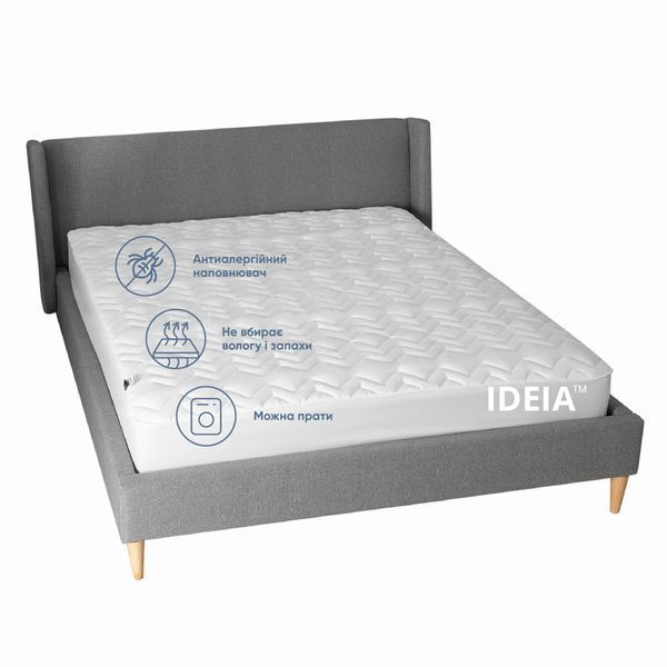 Наматрасник NORDIC COMFORT 80х190х35 см IDEIA плот 150 натяжной с бортом по периметру 8-34972 фото