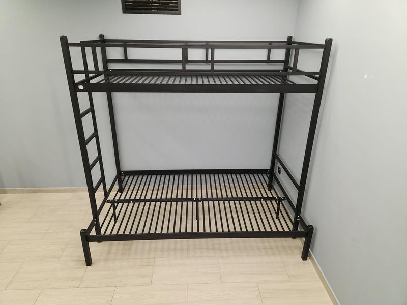 Кровать трехместная двухъярусная металлическая Фулхэм Tenero 80/120х190 1718 фото