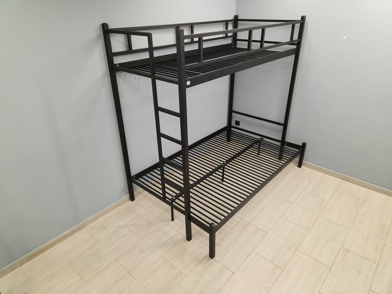 Кровать трехместная двухъярусная металлическая Фулхэм Tenero 80/120х190 1718 фото