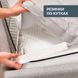Наматрасник IDEIA ДАБЛ с резинками по углам 160x200 см защитный антиаллергенный супер плотный 8-34669 фото 5